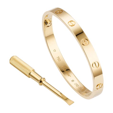 gold love bangle|cartier love bangle gold.